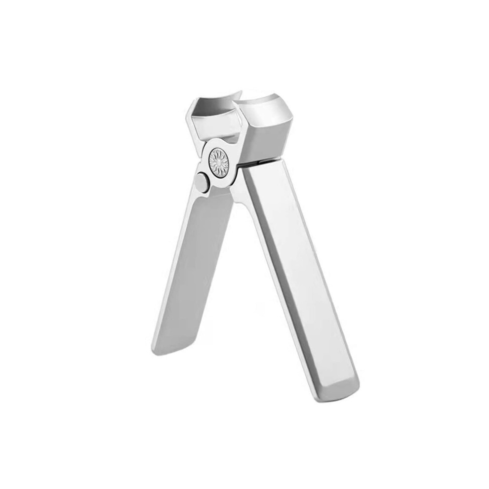 Nail Clippers for Thick Nails Wide Jaw Stainless Steel Toenail Trimmer with Precise Curved Blades
