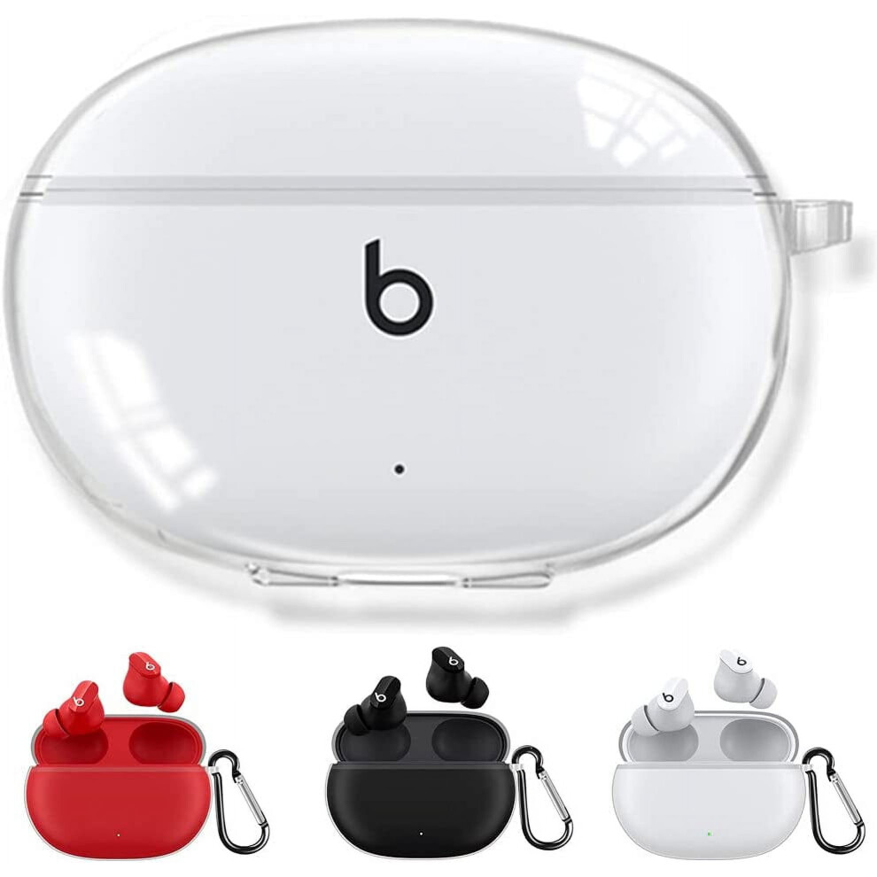 Soft Tpu Transparent Case For Compatible With Beats Studio Buds Case 2021 Shockproof Case Warterproof Case Cover Protective 9448196954232