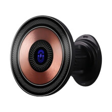 Zeceouar Trådløs Bilopladerholder 15W Hurtigopladning, Magnetisk Montering med Aromaterapi - Sommerudsalg!