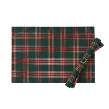 Yonrjhukm Christmas Party Placemats Home Furnishings Restaurant Hotel Christmas Table Flag Mat Tablecloth