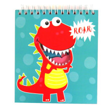 Bloc-notes découpé Dino Jeux