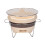 Colaxi Small Grill Camping Πολυλειτουργική ψησταριά BBQ Φορητή πήλινη ιαπωνική ψησταριά για 3