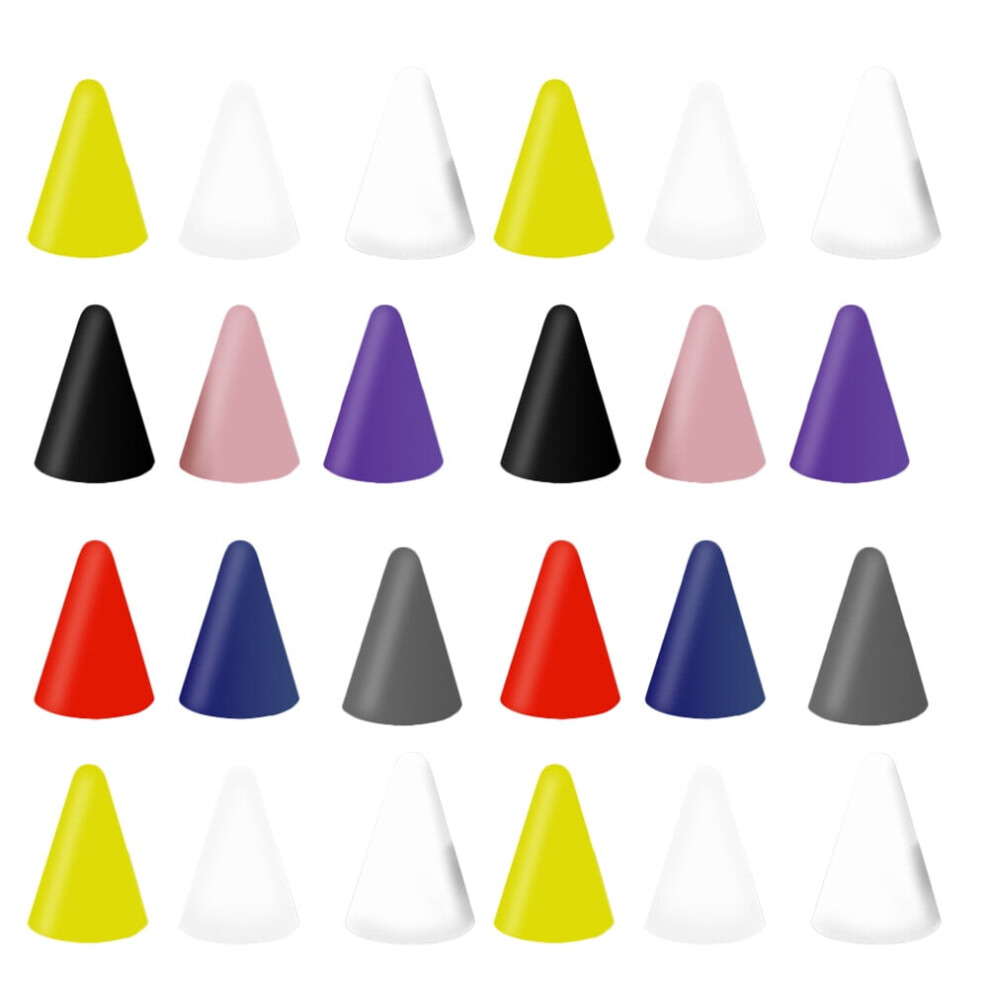 Silicone Stylus Cover Caps Protective Pen Tips Holder Sleeve Pencil Nibs Case Handwriting Silica Gel 45 Pcs 9448196955024