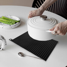 Bocqde Utensílios de Cozinha Legais - Tapete Isolante Compatível com Mesa de Jantar, Ralos de Pia, Tapete Antiderrapante para Tigelas e Copos para