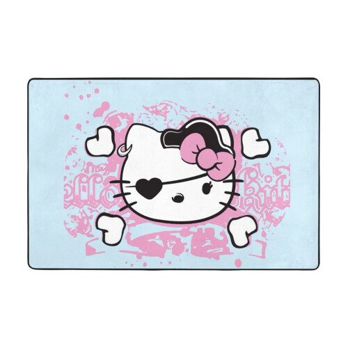 Hello Kitty Playroom & Game Room Χαλί Αντιολισθητικά Χαλιά Μπάνιου Για Κουζίνα Υπνοδωμάτιο