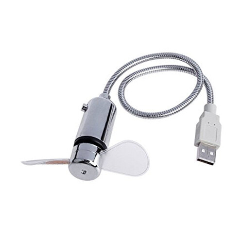 Μίνι τροφοδοτούμενο με USB LED ψύξης που αναβοσβήνει με οθόνη πραγματικού χρόνου,