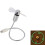 New Mini USB Powered LED Cooling Flashing Real Time Display Function Clock Fan Home Supplies 3