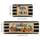 Kitchen Carpet (2 Pieces) Pumpkin Kitchen Carpet Washable Cushion Comfortable Kitchen Carpet Set 2