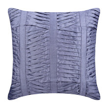 HomeCentric lila örngott, texturerade bjälkar, 50x50 cm, 2-pack, sidenliknande, modern enfärgad