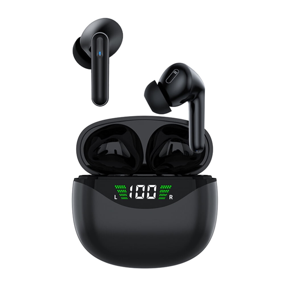 Jixopn Tws Wireless Earphones Bluetooth-Compatible 5.1 Sport Gaming Headsets (Black) Black 9004841016559