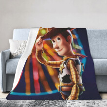 Blaincéad Óstáin Toy Story, Blaincéad Anime don Leaba, Blaincéad Tolg, Blaincéad Lomra Ultra-bhog don Seomra Maireachtála, 60X50 Orlach