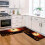 Kitchen Carpet (2 Pieces) Pumpkin Kitchen Carpet Washable Cushion Comfortable Kitchen Carpet Set 3