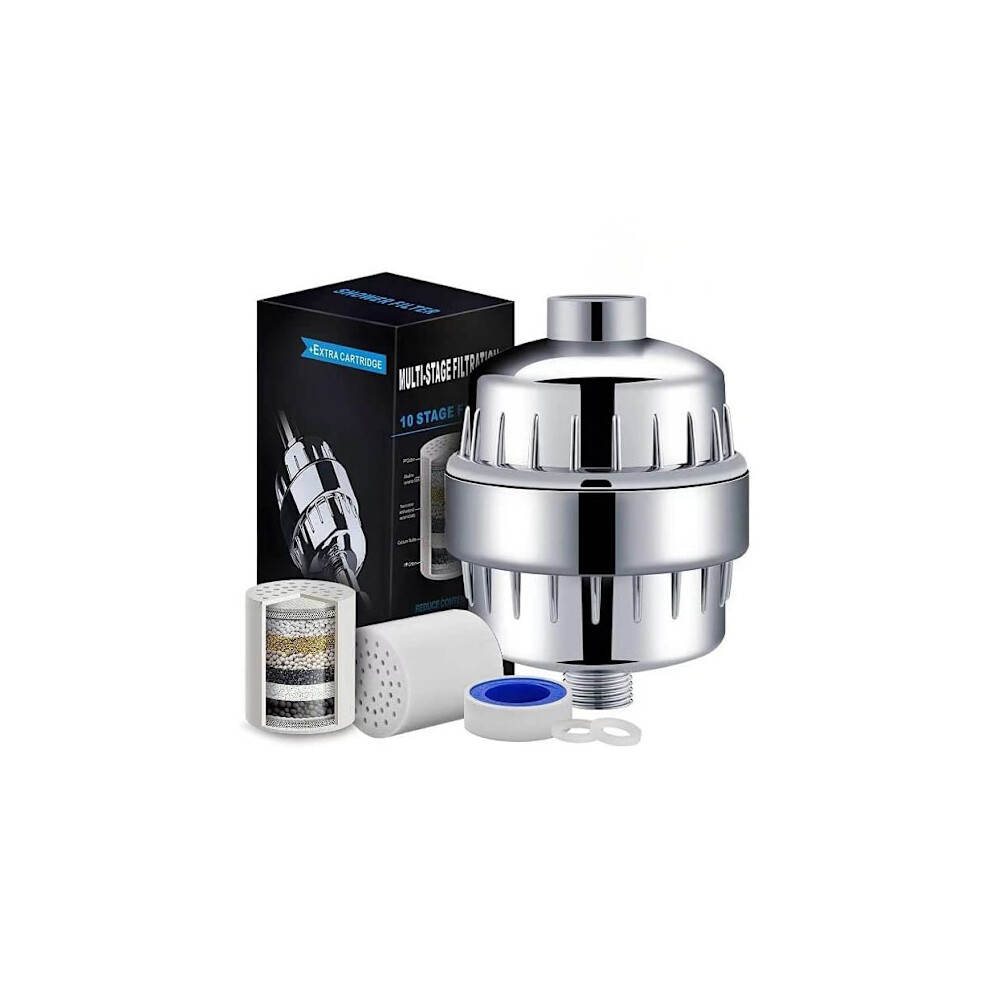 Inf Shower Filter - 10-25-Stage Filtration System 9004841017983
