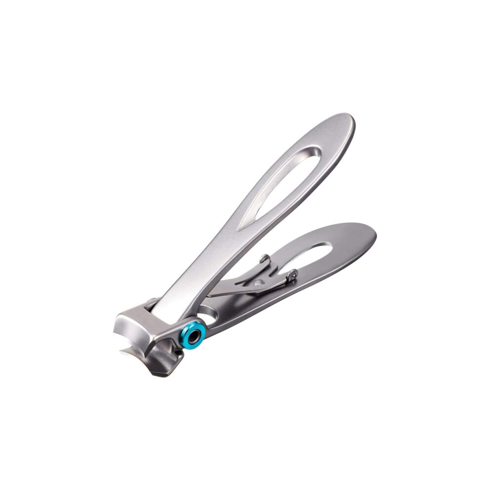 Stainless Steel Wide Jaw Nail Clippers for Thick and Hard Toenails with Precision Cutting Edges