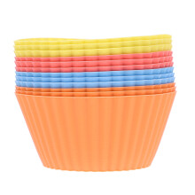 Silicone Molds Baking Pans 12 Pcs Snack Bowls Nonstick Sheets Muffin Cup