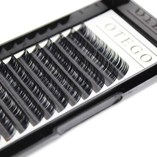 Flatlashes - D 0.15, 7-16mm Black 13mm 2
