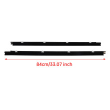 2pcs Front Door Window Belt Weatherstrip For Toyota Tacoma 1995-2004