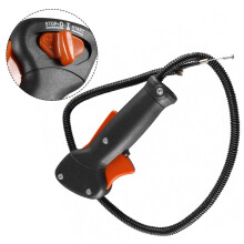 Gashebel-Baugruppe für Stihl FS120, FS200, FS250, Gaszug und Ein-/Ausschalterkabel