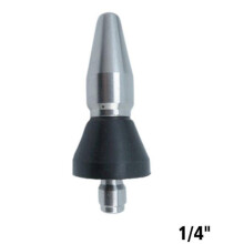 Outil de nettoyage d'égouts GYZEE, buse haute pression 5000 psi, nettoyeur de canalisations d'égouts haute pression 1/4
