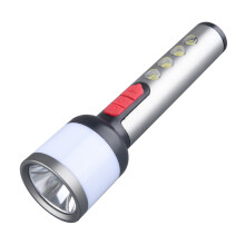 Lampă de camping YOBOLK - COB de înaltă luminozitate, 3 surse de lumină, încărcare TYPE-C, durată lungă de viață a bateriei, mâner