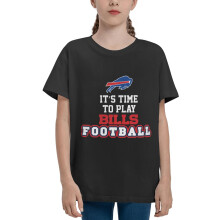 Buffalo Bills Kinder Kurzarmshirt für Jungen und Mädchen, Sport-Football-Teamlogo, Geschenkidee für Baseballfans