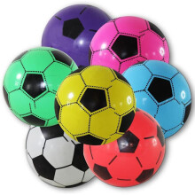 4 x plastic football ball 20 cm