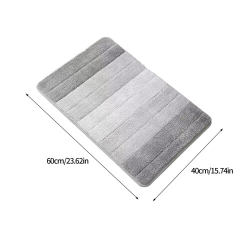 Kayannuo Kitchen Gadgets Clearance Πατάκι μπάνιου από μικροΐνες 24x16 ιντσών, αντιολισθητικό, 2