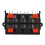 2Pcs 64x40x20mm 8 Positions Push in Jack Spring Load Speaker Terminals 4
