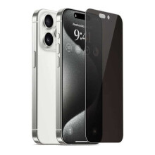 Compatibil cu iPhone 15, sticlă securizată transparentă, 0,26 mm, 2,5 inci, 9H