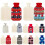 Happy date 500ml/1000ml/2000ml καουτσούκ θερμοφόρα με κάλυμμα πλεκτή, χριστουγεννιάτικη 8