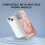 Capa resistente de mármore compatível com iPhone 15 Plus Pro Max, capa híbrida para celular resistente a impactos. 7