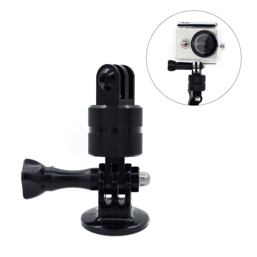 Support de trépied pivotant à 360 avec bras de support pivotant pour caméra d'action Hero5/5S/4/4S/3+/3/2/1Yi4K 1