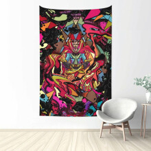 Doctor Strange anime gobelin poszter hálószoba dekoratív fali dekoráció tizenéves fiúknak és lányoknak kollégiumi nappali dekoráció