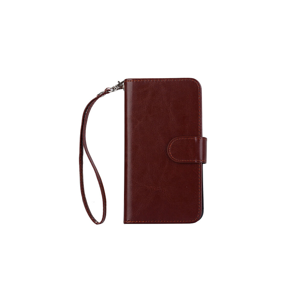 Roybens Wallet Case For Compatible With Iphone Xs Max (Dual Function) Brown 9340258933233