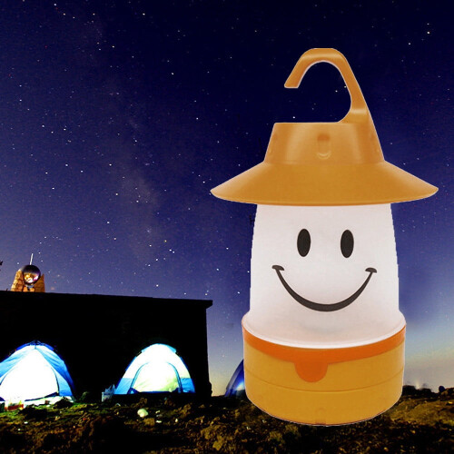Φανάρι LED Smile Cute Camping Glamping Multi Use Για Παιδιά Και Ενήλικες Fun Light 1