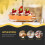 Silicone Molds Baking Pans 12 Pcs Snack Bowls Nonstick Sheets Muffin Cup 2
