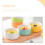 5 Pcs Roasting Pan Baking Dishes for Oven Mini Pudding Bowl 5