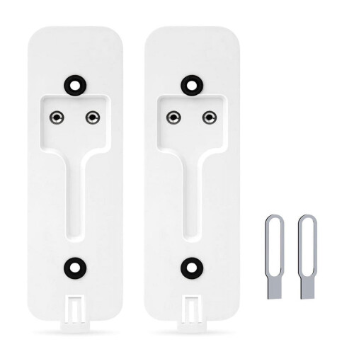 Bakplatta för Blink videodörrklocka, bakplatta med monteringstillbehör (vit - 2-pack)
