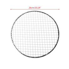 DEKAXID OOTDTY Engangs BBQ Grillkurv Net Trådnet Kød Fisk Grøntsager Værktøj 26CM/28CM/30CM/33CM Valgfri