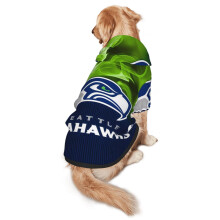 Seahawks hondenhoodie met capuchon voor grote en middelgrote huisdieren, zachte en modieuze hondenkleertjes voor honden, katten en puppy's.