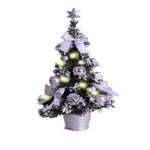 Χριστουγεννιάτικα Διακοσμητικά Premium Snow Flocked Flocked Μίνι Χριστουγεννιάτικο Δέντρο