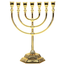 Suport pentru sfeșnic Guangmc Menorah, decor de perete, vintage, retro