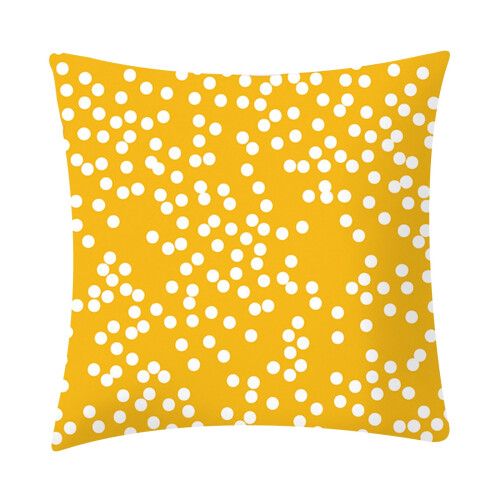 Capa de almofada Xubond de linho, 45x45cm (18x18 polegadas), compatível com sofá, cama e carro - tecido multicolorido 1