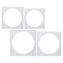 Cake Mold 4 Pcs Acrylic Ring Decorate Pancake Mould Scraper Bakery Tools Pancakes