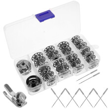 Sewing Machine Bobbin Case Home Accessories for Bobbins Supplies Metal Replaceable