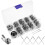 Sewing Machine Bobbin Case Home Accessories for Bobbins Supplies Metal Replaceable 1