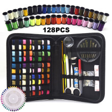Kit de cusut DISEN cu husă, 128 buc. accesorii de cusut pentru călătorii acasă și situații de urgență, mașină de cusut pentru copii