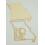 1 Pc, Medium 1/4 Inch Nevada State Cutouts w/"Home" Great For Quick & Easy Project Making 2