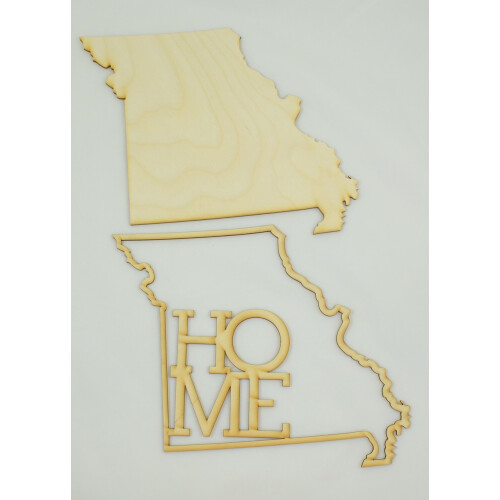 1 Pc, Medium 1/4 Inch Nevada State Cutouts w/"Home" Great For Quick & Easy Project Making 1