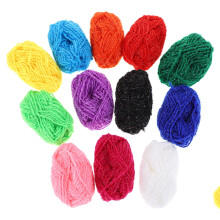 12 Color Wool DIY Crafting Acrylic Yarn Crochet Accessories Portable Knitting Yarns Child